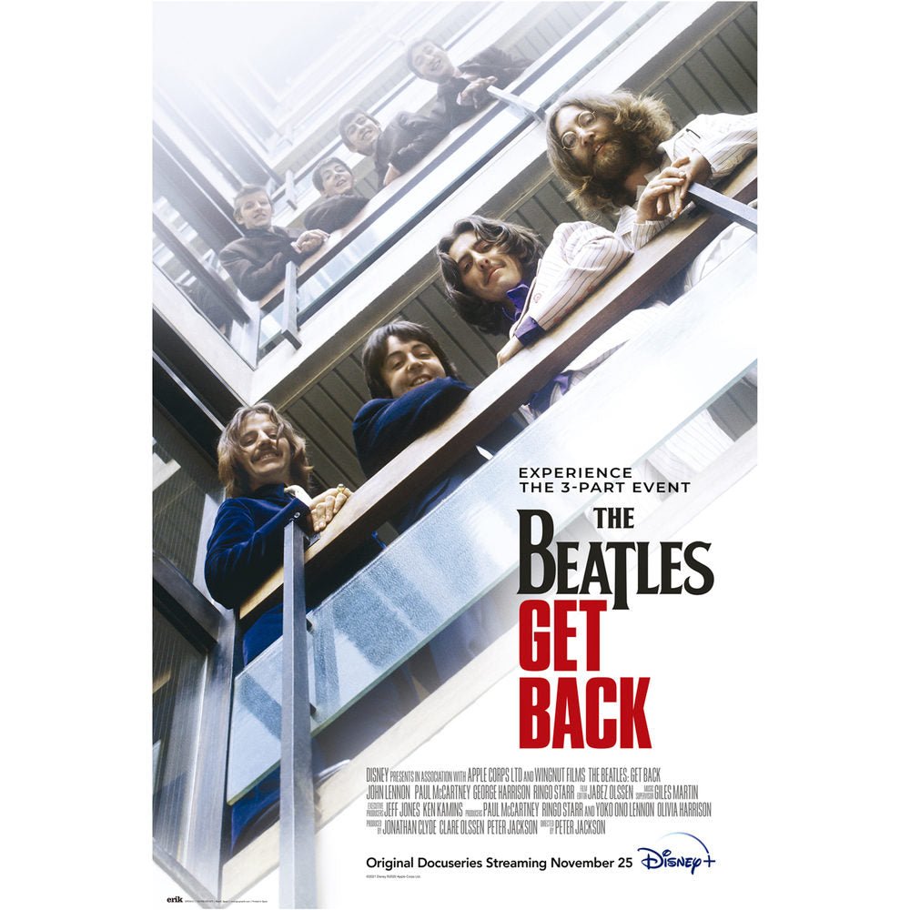 THE BEATLES ビートルズ (結成 65周年 ) - Get Back Movie / ポスター - PGS